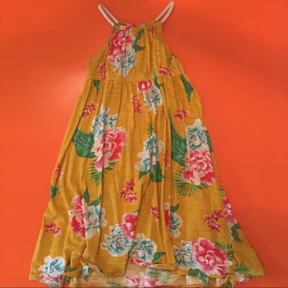 OLD NAVY tropical sundress girls